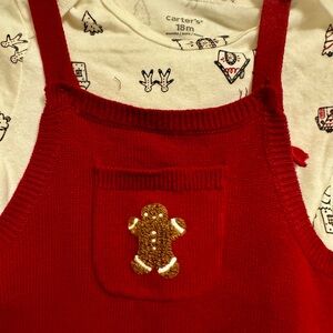 Carter's Red and White Kids Matching Set